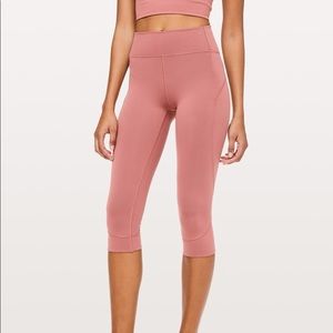 In movement lululemon leggings